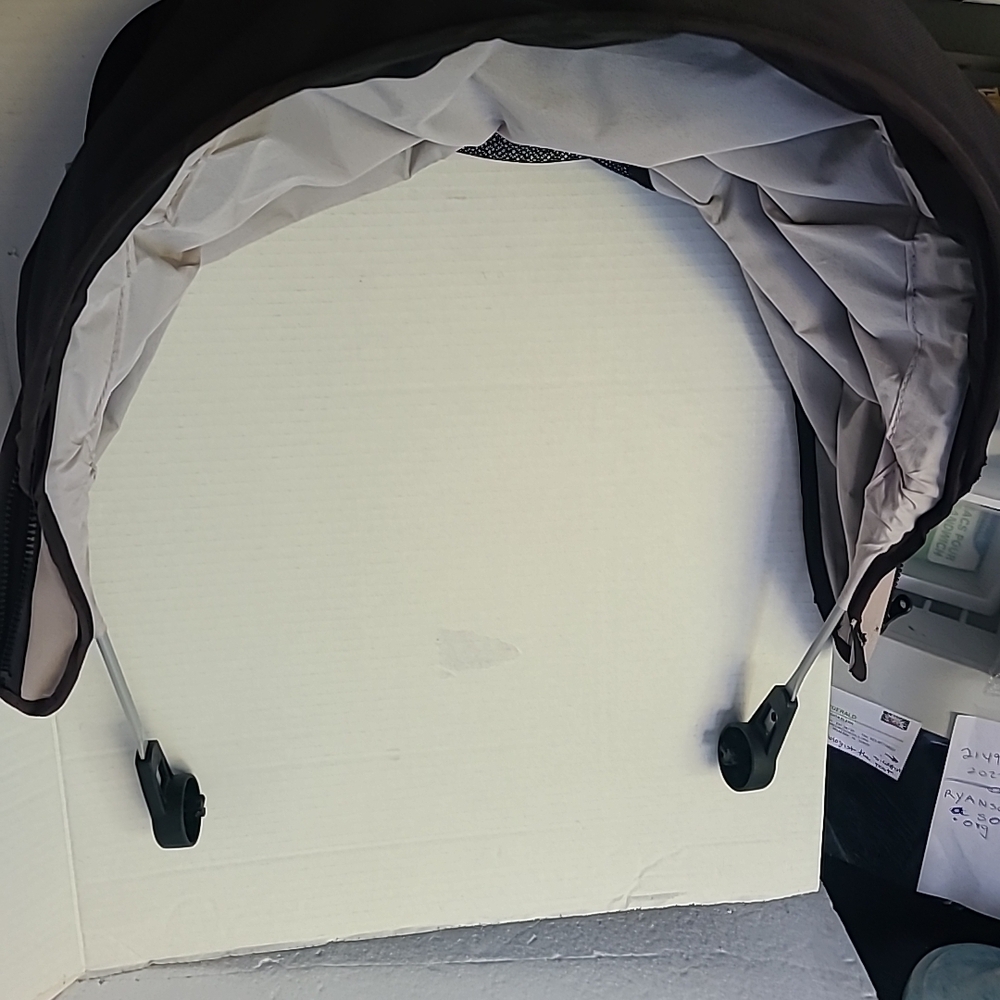 Chic Two-Tone Backpack - Picture 6 of 16